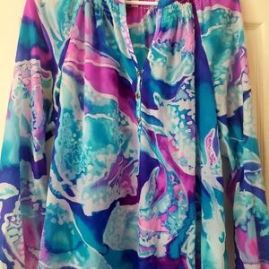 Lilly Pulitzer silk blouse